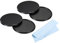 PATIKIL Tapa de Objetivo de 67mm 2 Unidades Cubierta Universal de Tapa de Objetivo de Cámara Funda de Protección Frontal de Metal para Filtro de Objetivo con Paño de Limpieza