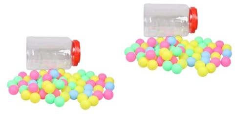 INOOMP 120 STK Pong-Bälle Tischtennis Table Tennis kunststoffball Decoration Balls Bälle für Pong Pongbälle schmücken Pong-Trainingsbälle gefesselt mit dem Ball Spielzeugball Freiwurf