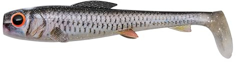 Abu Garcia Svartzonker McPike - Premium Hechtköder zum Angeln im Süßwasser mit austauschbarer Smack! Scheibe, Schwanzaktion für Hecht, Zander und Raubfische - 17cm, 21cm und 25cm Verfügbare Farben