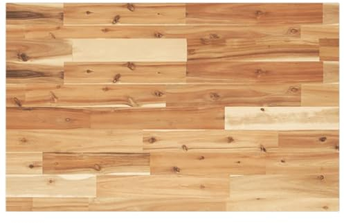 vidaXL Tablero Escritorio Madera Maciza Acacia sin Tratar 100x50x2 cm, encimera, encimera de baño, encimera de Garaje, encimera de Cocina