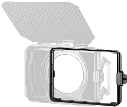 K&F Concept 4X5.65'' Matte Box Anello Adattatore Rettangolari,Vassoio per Filtri Matte Box della Fotocamera per Filtri UV CPL ND
