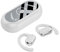 ZIHANMOHAN Cuffie Bluetooth ad orecchio aperto, Cuffie sportive senza fili, Bluetooth 5.49, Cuffie stereo aperte con suono surround (bianco)