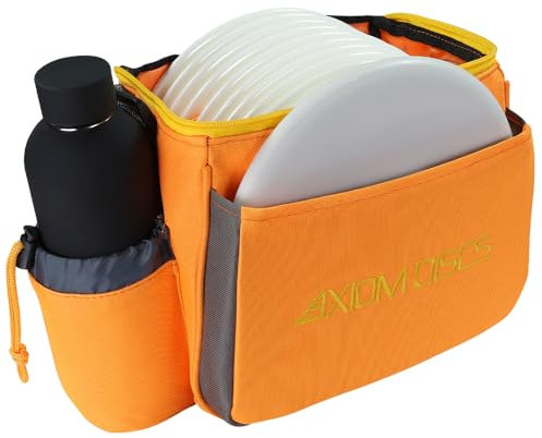 Axiom Discs Cell Disc Golf-Startertasche (Gelb Ocker/Orange)