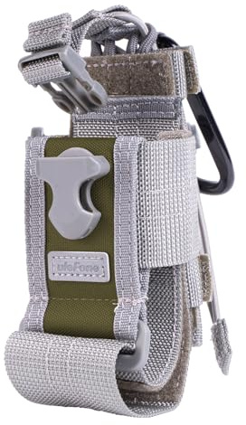Ulefone Armor Molle-Holster, Handy-Tasche mit Karabiner-Clip, universell für die meisten Handys/Radios wie Ulefone Armor 34/33/Armor 30/Armor 29/28/27/Rugking-Serie