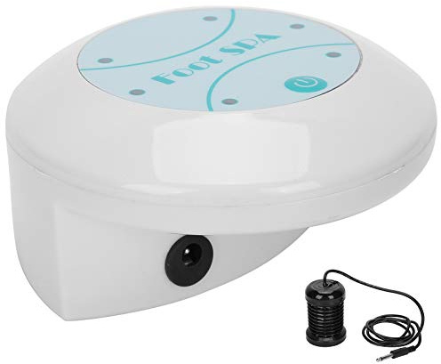 YUMILI Máquina de Baño de Pies Iónico Portable Foot Spa Cleanse Machine Detox Atención Médica (Enchufe de la UE)