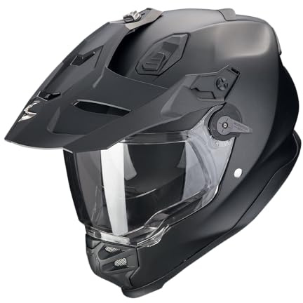 SCORPION ADF-9000 AIR SOLID Matte pearl black L
