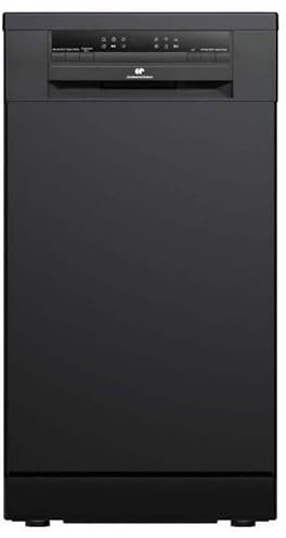 Spülmaschine freistehend – Continental Edison CELV1145B – 11 Maßgedecke – 45 cm – 45 dB – Schwarz