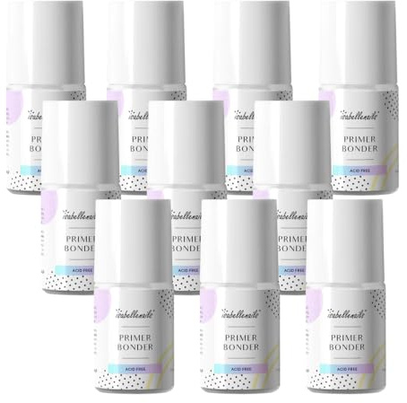 Primer Bonder Nägel 15 ml 10er Set – Säurefreier Nail Primer & pH Bonder für UV/LED Gel, Acryl, Soft Gel & Hybridlack – Nagelprimer zur Nagelvorbereitung