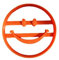 Happy Face Ausstecher