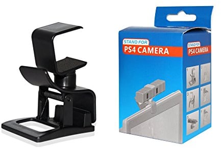 OSTENT Soporte de soporte para clip de TV compatible con Sony PS4 Eye Camera Sensor