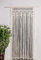 Hysunland Cortina de macramé para Puerta, Panel de Ventana Bohemio, telón de Fondo de Boda, Baby Shower, 37.5 Pulgadas de Ancho x 82 Pulgadas de Largo