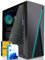 SYSTEMTREFF Basic Gaming PC AMD Ryzen 7 5700G 8x4.6GHz | AMD Radeon RX Vega 8 4K HDMI DX12 | 1TB M.2 NVMe + 2TB HDD | 16GB DDR4 RAM | Windows 11 | WLAN Desktop Computer Rechner für Gamer, Zocker