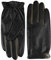 GSG Herren-Handschuhe aus echtem Leder, Fahrhandschuhe, warmes Fell gefüttert, klassisches Kleid, Schaffell, handgenäht, Schwarz & khaki, Small