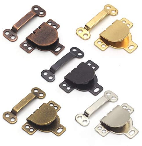 20 Sets Brass Trouser Hook and Bar Sewing Eye Fastener for Trousers Skirt Dress Bra Sewing DIY Craft