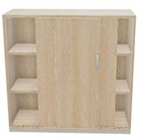OKA Speed Schiebetürenschrank 3OH (Eiche-Lindberg)