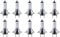 ILODA 10x ERA H7 12V 55W PX26d Halogen Glühbirnen Lampen Scheinwerferlampen Faltschachtel