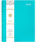 Artfan Monatsplaner/Kalender 2022 – 18-Monats-Planer mit Tabs & Tasche & Etikett, Kontakten und Passwörter, 21.6x27.9 cm, Januar 2022 – Juni 2023, Doppeldrahtbindung – Blaugrün von Artfan