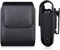 Flip Mobile Phone Holster Faux Leather Swivel Belt Clip Pouch Holder Case for Samsung Galaxy Z Flip 6/5 / 4/3, Motorola Razr+ 2023 Motorola RAZR 60 50 40 Ultra