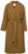 ICHI IHJANNET JA2 Damen Wintermantel Wollmantel Winterjacke mit Reverskragen Taschen und Gürtel, Größe:42, Farbe:Antique Bronze (171028)