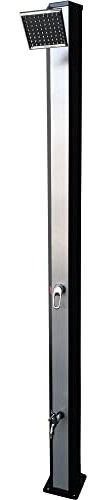 Summer Fun Solardusche Aluminium/Chrome 30 Liter Tank inkl. Fußdusche