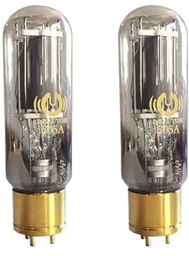 JINGERL 2PCS 805A Audio Vacuum Tube Valve Amplifier Preamplifier Replace 845 Factory Test Precision Matched Pair (Color : 2 pcs Match Pair)