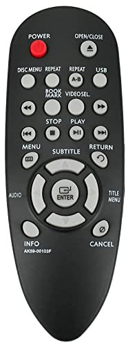 VINABTY AK59-00103F Telecomando Sostituito Adatto Per Samsung DVD Player DVD-D360 DVDD360 AK5900103F DVD-C450 DVD-C360 DVD-C450K DVD-C360K DVDD350K DVDD360XU