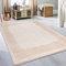 Teppich-Traum Wohnzimmer-Teppich Abstraktes Muster Strapazierbar Elegant Glänzend Hochwertig - Gold-weiß, 200 x 290 cm