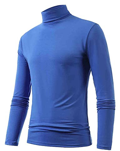 Pullover Herren Rollkragen - Pulli Herren Langarm Langarmshirt Warm Halten Slim Fit Angenehmer Casual Einfarbig Basic Sweatshirt Shirt Rollkragenpullover Oberteile Top für Männer