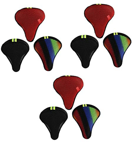 YARNOW 9stücke Fahrrad Sattelbezug Atmungsaktiv Und Schützend Für Mountainbike-sitze Uv-beständig Und Strapazierfähig Zubehör Für Fahrradausflüge