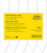 AVERY Zweckform T9002 wetterfeste Steckschilder 500 Stück (120x20mm, beidseitig beschriftbare Pflanzenschilder, reißfest, strapazierfähig, Gartenschilder, Pflanzenbeschilderung), Folie, weiß