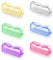 Handle Nail Brushes, 6 PCS Plastic Fingernail Cleaning Brushes, Handle Toes Nail Finger Tip Cleaning Scrubbing Brushes for Home & Salon Use