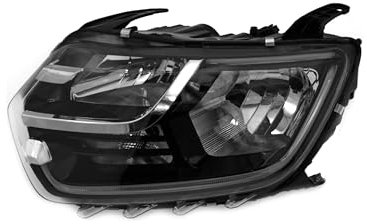 EDA PREMIUM auto Scheinwerfer, Frontscheinwerfer Links 260609367R passend für DACIA DUSTER 2017-2024 elektrisch, H1, H7, PY21W, mit Tagfahrlicht (LED)