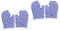 FUNOMOCYA 4 Stück Mikrowellen-Handschuhe Mini-Backhandschuhe Ofenhandschuhe in Kindergröße kochhandschuhe Kinder zubehör kinderküche Kleinkindspielzeug Mini-Spielzeug Mikrowellenhandschuhe