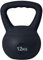 SogesHome Kettlebells Kugelhantel Soft Kettlebell 5kg Professional Kugelhantel Leise Weiche Kettlebell Fitness Hantel für Heimattraining Gym Krafttraining (Schwarz 12 kg)