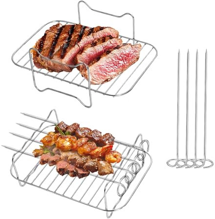 Cosmeria Air Fryer Accessories, Compatible for AF400EU, AF300EU, Emerio, Princess, Innsky, COSORI, Tower 7.6L/8L/9L/9.5L Dual Zone Air Fryer