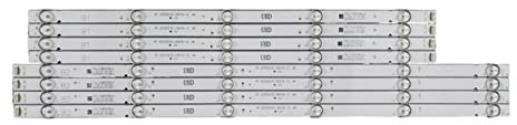 LED Backlight Strip for LG TV 55 inch 5UJ6200 6300 6000 UA 55LJ620V 55UJ620V SDL550WY RF AZ550E30 0501A 0601B 12 A4 Yal13 00630300 41