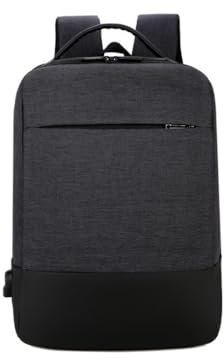 ZLSCDHZ Mochila for hombre sencilla y elegante: gran capacidad con múltiples compartimentos, cómoda de llevar. -Se puede regalar como regalo(Black)