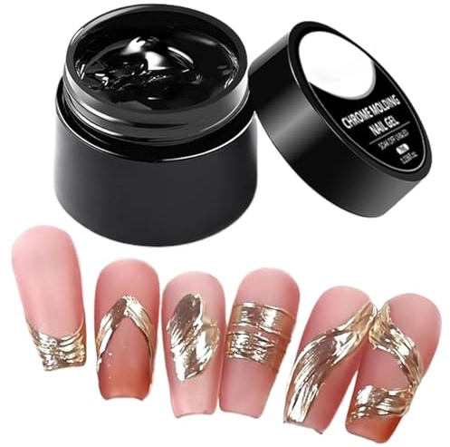 Gupcaqosjw Solid Sculpt Gel for Nails | LED/UV 3D Nail Modeling Glue | 7ml Compact Fingernail Modeling, Manicure Tools for Traveling Home Business Trip School