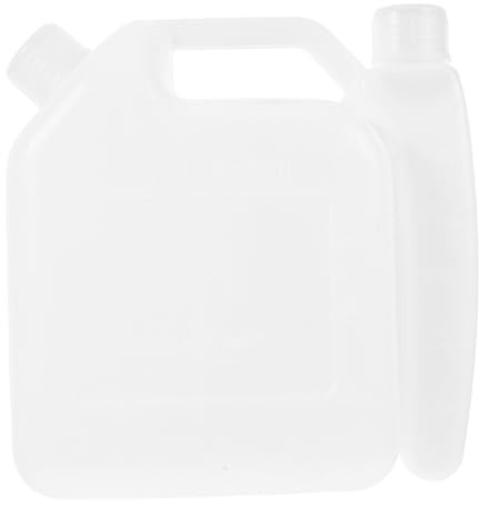 HAPINARY Bidon et Solide 1,5l Mélange en Plastique 2 Temps Doseur Bouteille Mélangeuse Précise et Polyvalente , Étanche pour Tondeuse à Gazon et Taille-haie