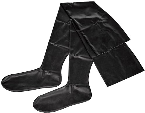 Late X, Latex Strümpfe, Größe S/M, Schwarz