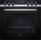 Siemens Horno HE578ABS0 (eléctrico/empotrable), 59,4 cm, reloj electrónico, puerta interior de cristal, acero inoxidable