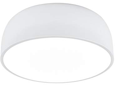 Trio Leuchten Baron 609800431 Deckenleuchte, Metall, Weiß Matt