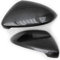 Underground Parts Black Carbon Fibre Effect Door Wing Mirror Covers Caps Pair left and right for VW Golf mk7