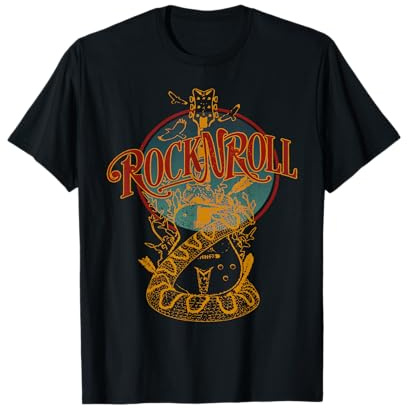 Vintage Rock n Roll shirts Gitarre 50er 60er jahre mode