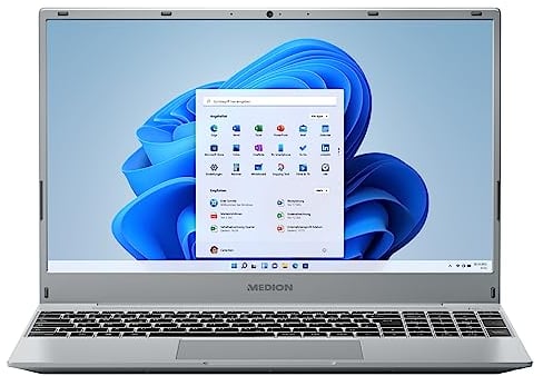 MEDION E15303 39,6 cm (15,6 Zoll) Full HD Notebook (AMD Ryzen 7 4700U, 8GB DDR4 RAM, 512GB SSD, Webcam, Win 10 Home)