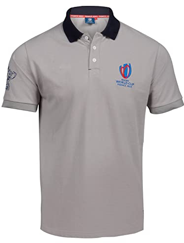 Rugby World Cup Polo RWC - Collection Officielle Coupe du Monde de Rugby 2023 - Taille XXL