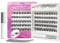 CNMTCCO Individual Lashes, Cluster Lashes, D Curl 45 Clusters DIY False Eyelashes, Individual Reusable Soft Natural Easy Fan Russian Lashes Eyelash Extensions, Clear Glue Individual Eyelashes, 10-16mm