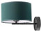 Miratic Wandlampe Innen Wandlampe e27 Modern Wandleuchte Innen E27 Fassung, Max 60W Lampenschirmmaterial: Textil (Leuchtmittel nicht im Lieferumfang enthalten) (Flaschengrün)(Glühbirne fehlt)