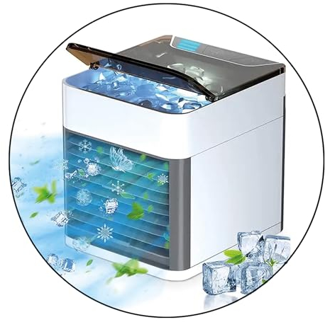 Polar Air Cooler - Premium Deluxe: Mobiler Premium-Lufterfrischer mit einzigartigem Design & optimierter Technologie für maximale Frische jeden Tag und an jedem Ort