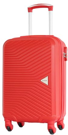ALISTAIR Iron Valise Cabine 55 cm - Marque Française - Garantie 2 Ans en France (Rouge)